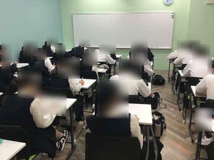 テスト当日の早朝学習！